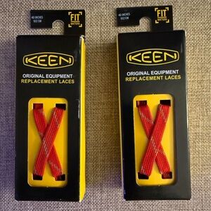 KEEN Replacement Laces 2 pack - Westward Red 40in / 102cm